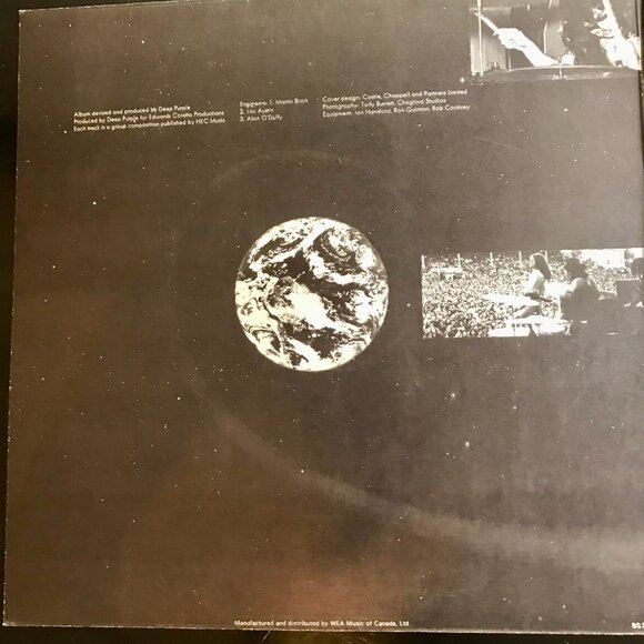 Deep Purple Fireball 12" Vinyl LP BS 2564 Warner Bros. Records Used Untested - Picture 3 of 8